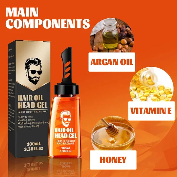 🔥One-Comb Shaping-Styling Gel Comb| Sweat-Resistant Gel | Non-Greasy Formula