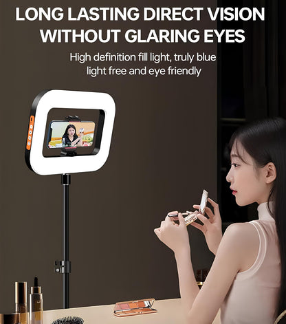 🔥 49% Off🔥Rechargeable Selfie Portable Ring Light – Adjustable Bicolor Fill Light