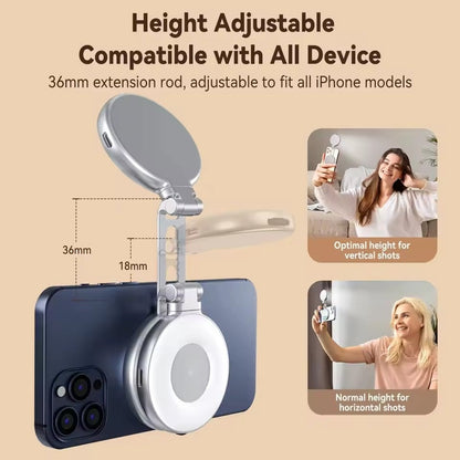 💥3-in-1 Magnetic Beauty Selfie Light for Phones