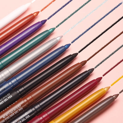 Pearlescent eyeliner gel pencil