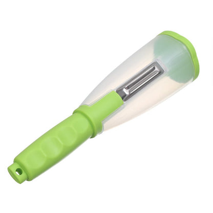 🥔🍎Multi-functional Stainless Steel Blade Peeling Knife with Storage Box