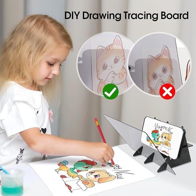 🔥Optical Drawing Board – Portable Image Tracing Tool for Artists & Beginners