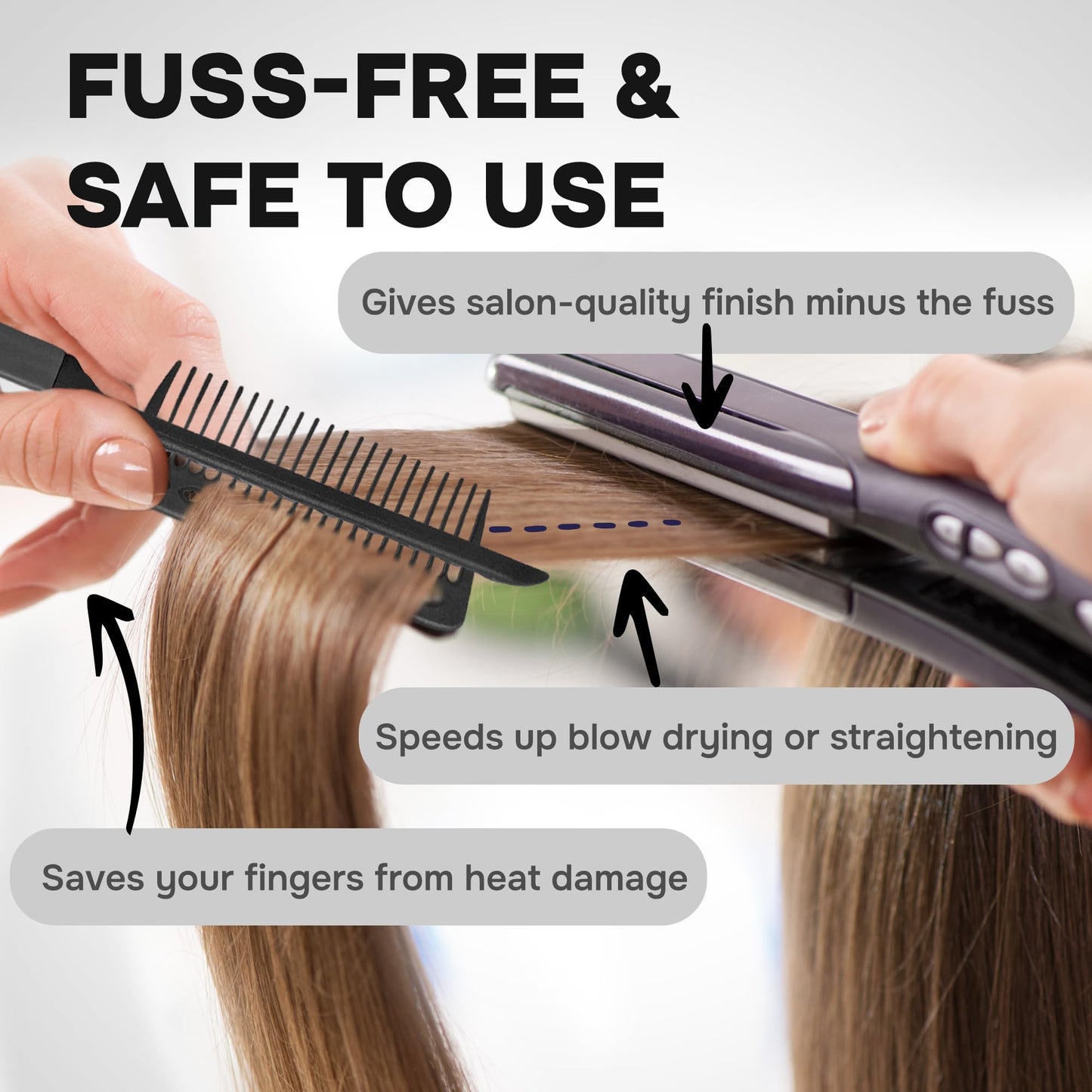 Hair Comb For Straightening