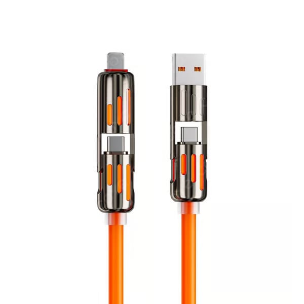 🔥 Last Day 49% OFF 🔥 - 4-in-1 USB Charging Cable mFish fast charging