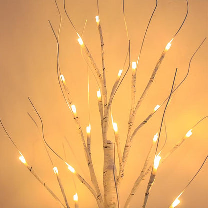 Birch Tree With LED Lights