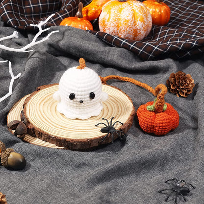 🎃Halloween sale🎃-Handmade Halloween Hanging Ornament, Funny Little Ghost Ornament