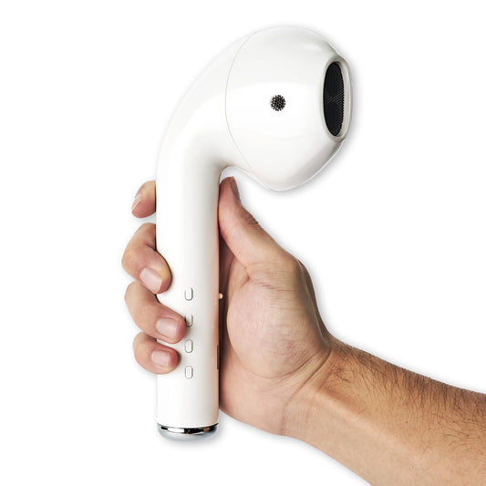 Portable Earbud-Shaped Bluetooth Speaker