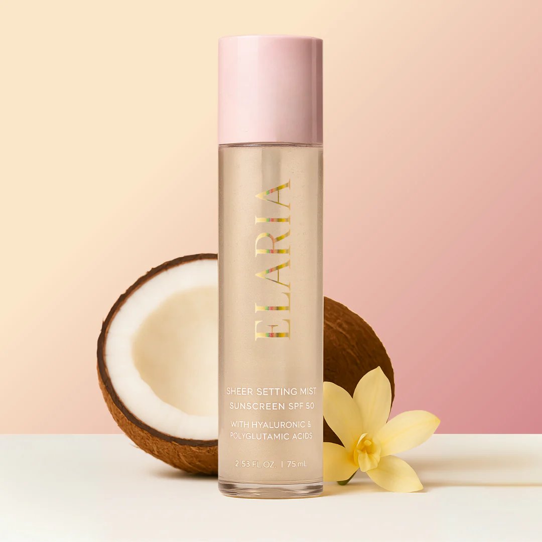 Exclusive Offer💥Sheer Setting & Sun “Air - Feel” Mist💨, 12 - hour flawless makeup💫