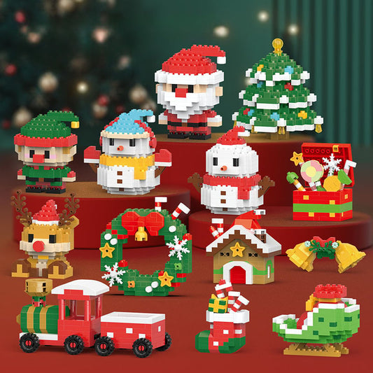 🔥LAST DAY ONLY 49% OFF🎄 - Santa Claus Design Building Blocks Toy