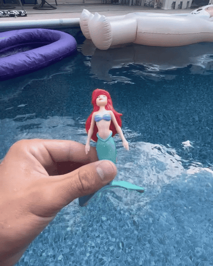 4 Colours Little Mermaid Pool Toy Shell