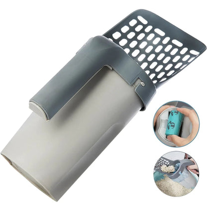 🔥Cat Litter Scoop Integrated Detachable Deep Shovel
