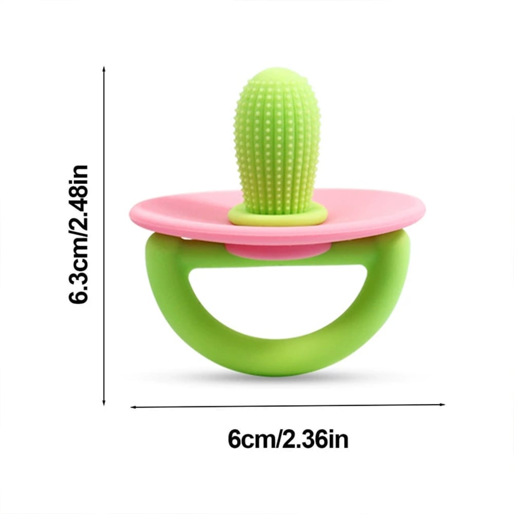 🔥Cactus Silicone Teether