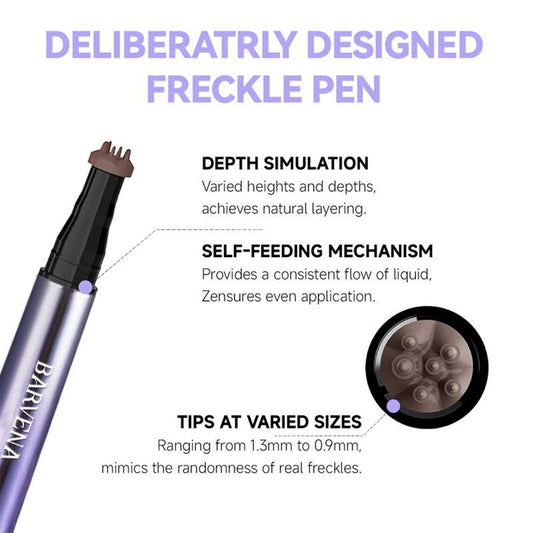 🌟2-IN-1 Freckle & Blush: Fine color, long-lasting, beauty stays all day~