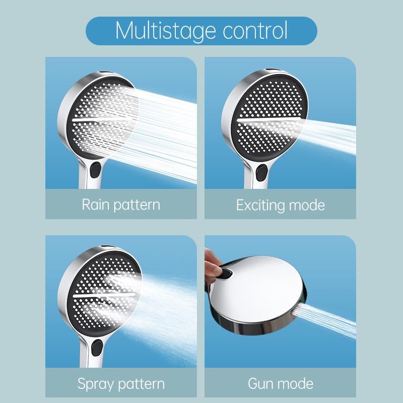 48% OFF 🏆Flash Sale⚡ 50K+ SOLD! Almost Gone-💥💥2025 New Product 💥High-End Pressurized Large Panel Shower Head