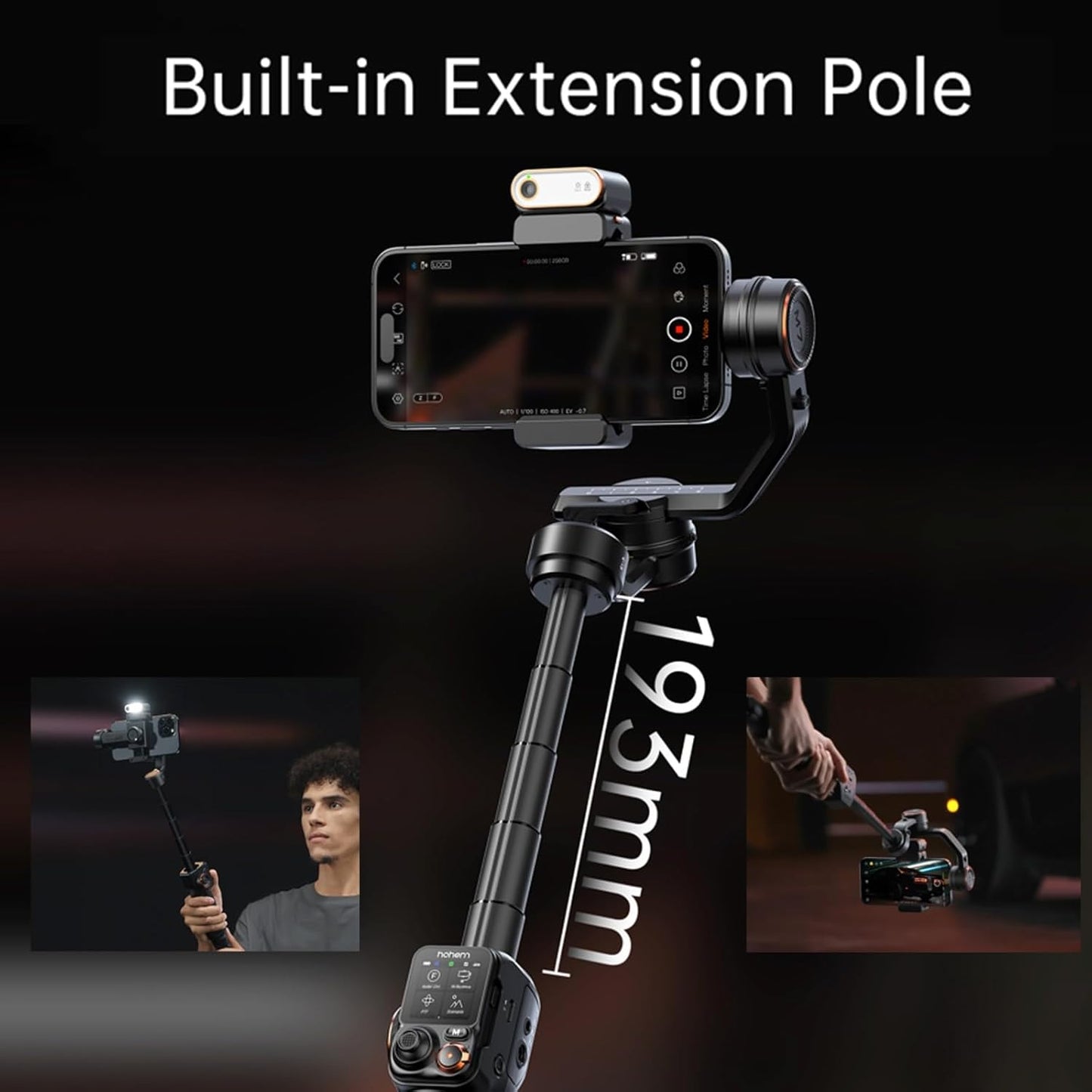 📹📱Hohem iSteady M7 Gimbal Stabilizer for Smartphone