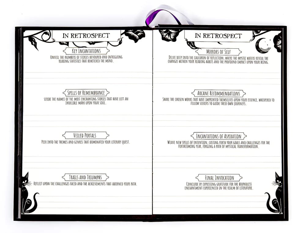 🔥📓Waiting for the Night Reading Journal