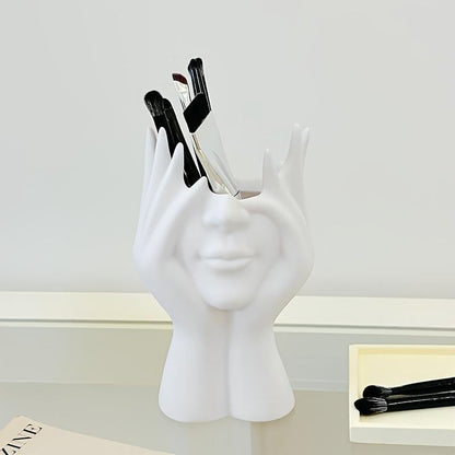Creative hand-shaped makeup brush holder  flower stand🎁Buy 2 Free Shipping