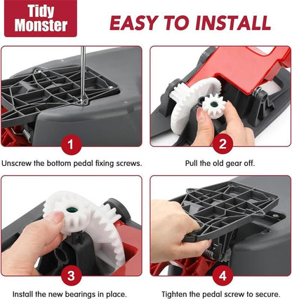 🔥Pedal Bearing Replacement -Compatible with 90% Rotation Mop Bucket