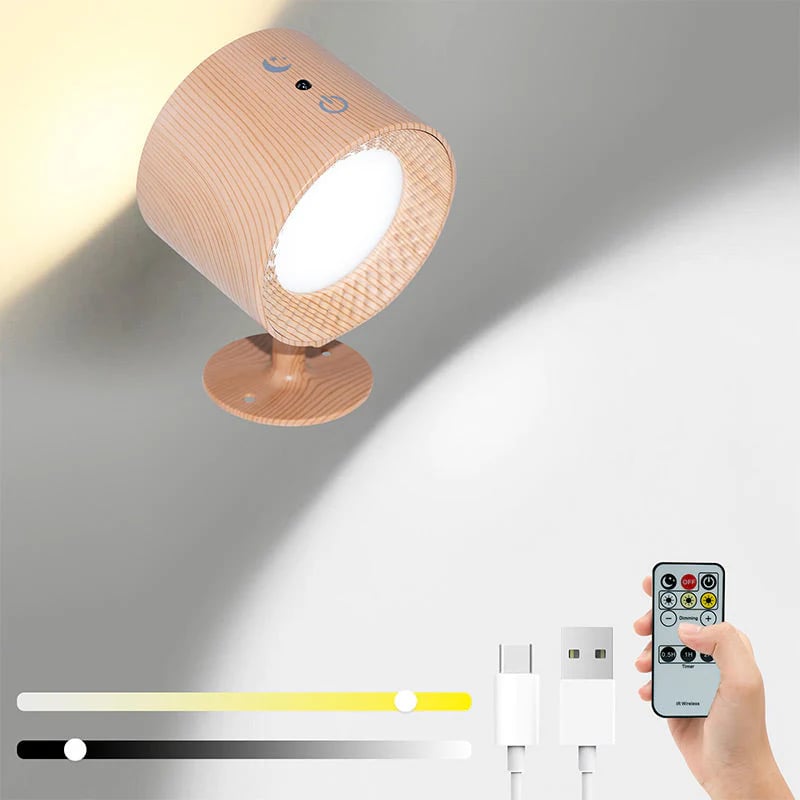 💥Adjustable brightness Magnetic lamp USB rechargeable