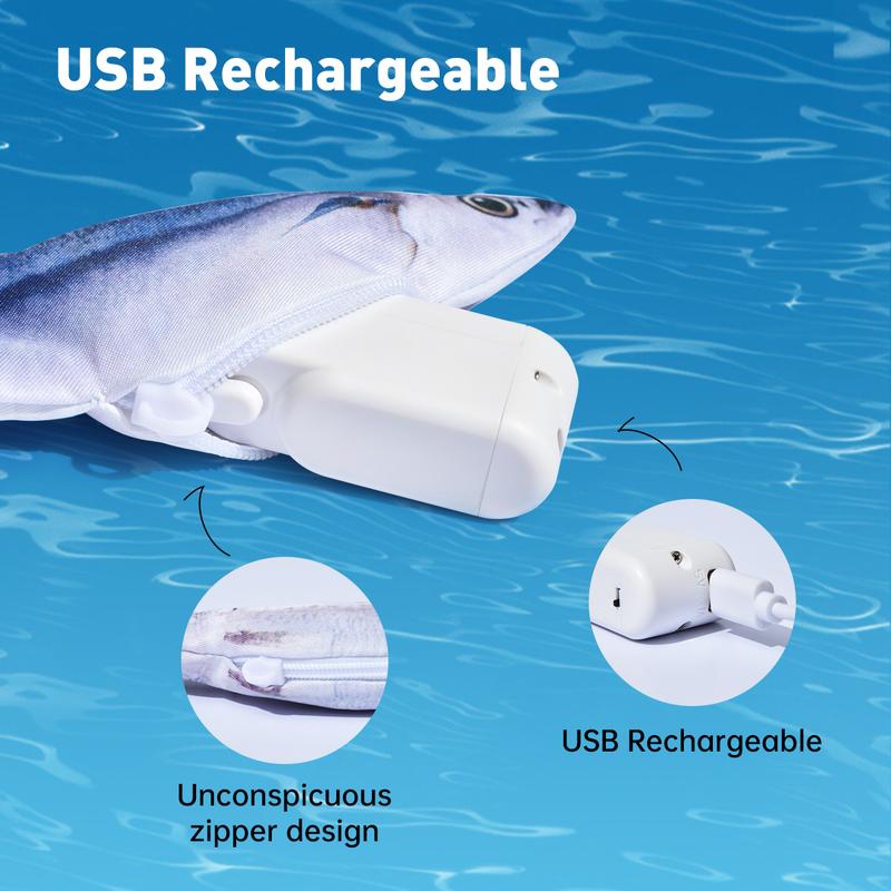 Realistic Flopping Fish Cat Toys
