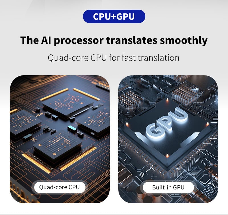 AI Language Translator Device T21 | 160 Languages, Real-Time Voice & Photo Translation | Offline Mode & Touchscreen