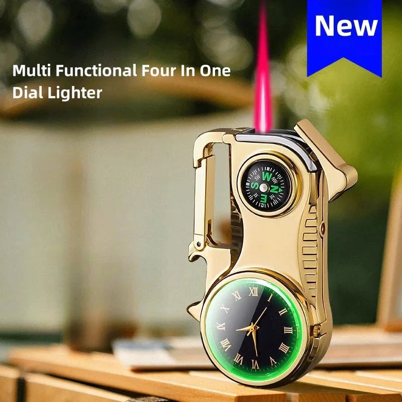 🔥4-in-1 Windproof Watch Lighter