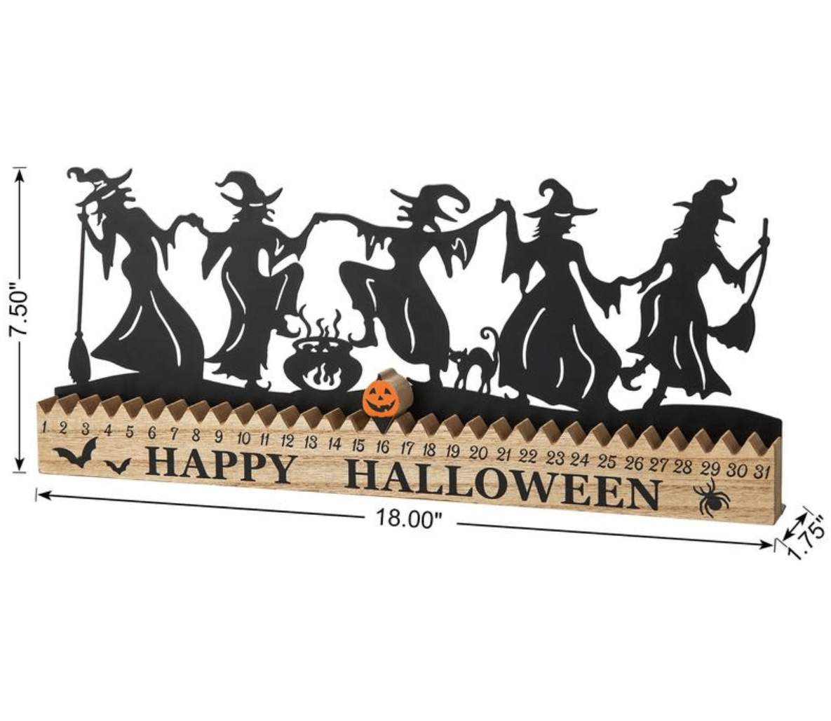 Halloween Dancing Witch Countdown
