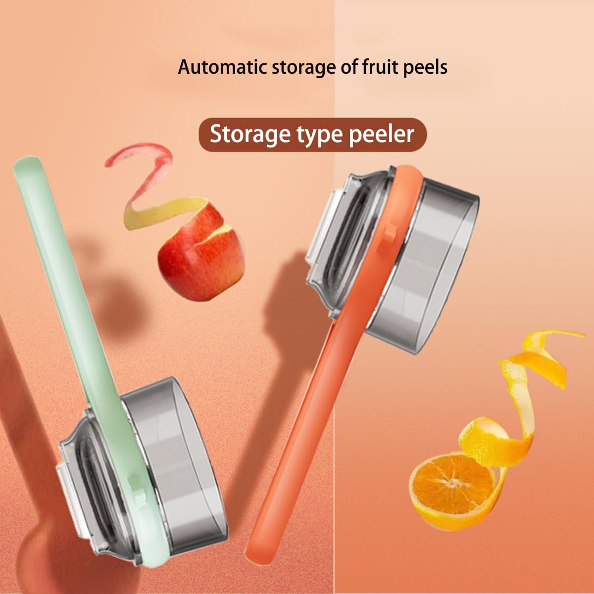 🥔🍎Multi-functional Stainless Steel Blade Peeling Knife with Storage Box