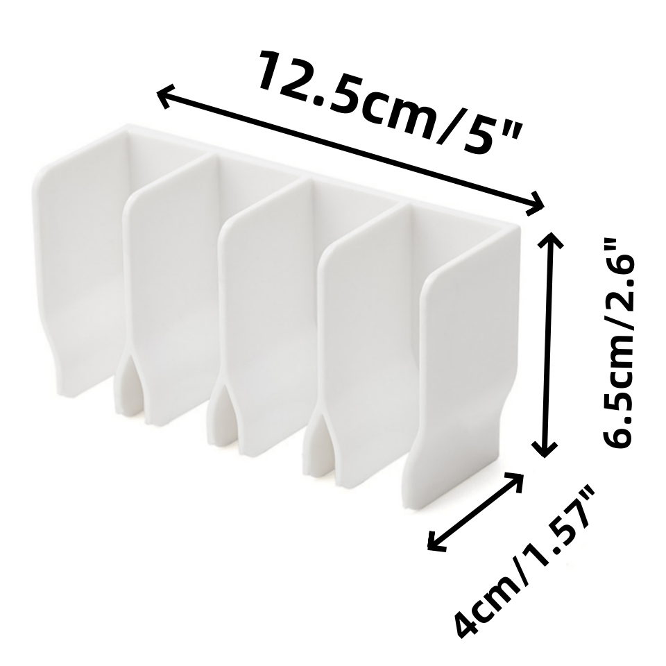 Punch-Free Storage Rack Toiletries Clip