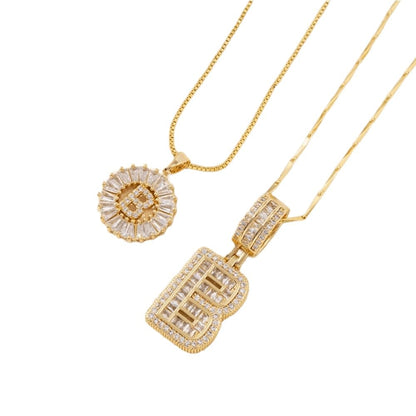 49% OFF 🔥Initial Letter Pendant Necklaces - 2 Pack