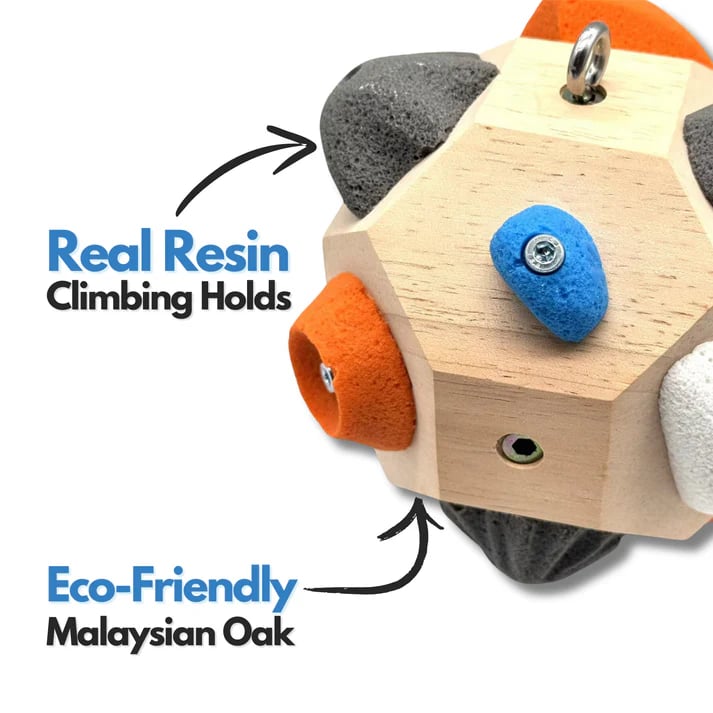 🔥Last Day Discount 49% Off 🧗‍♀️Handcrafted Boulder Block - Build Strength and Precision