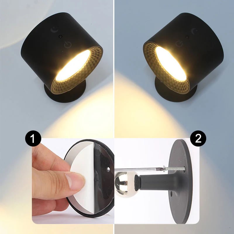 💥Adjustable brightness Magnetic lamp USB rechargeable