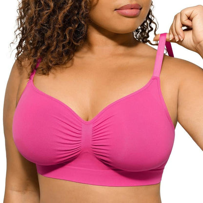 🎁Women's Wireless Sculpt Bra Comfort Bralettes No Underwire Unlined Cami Bra Seamless Tshirt Bras