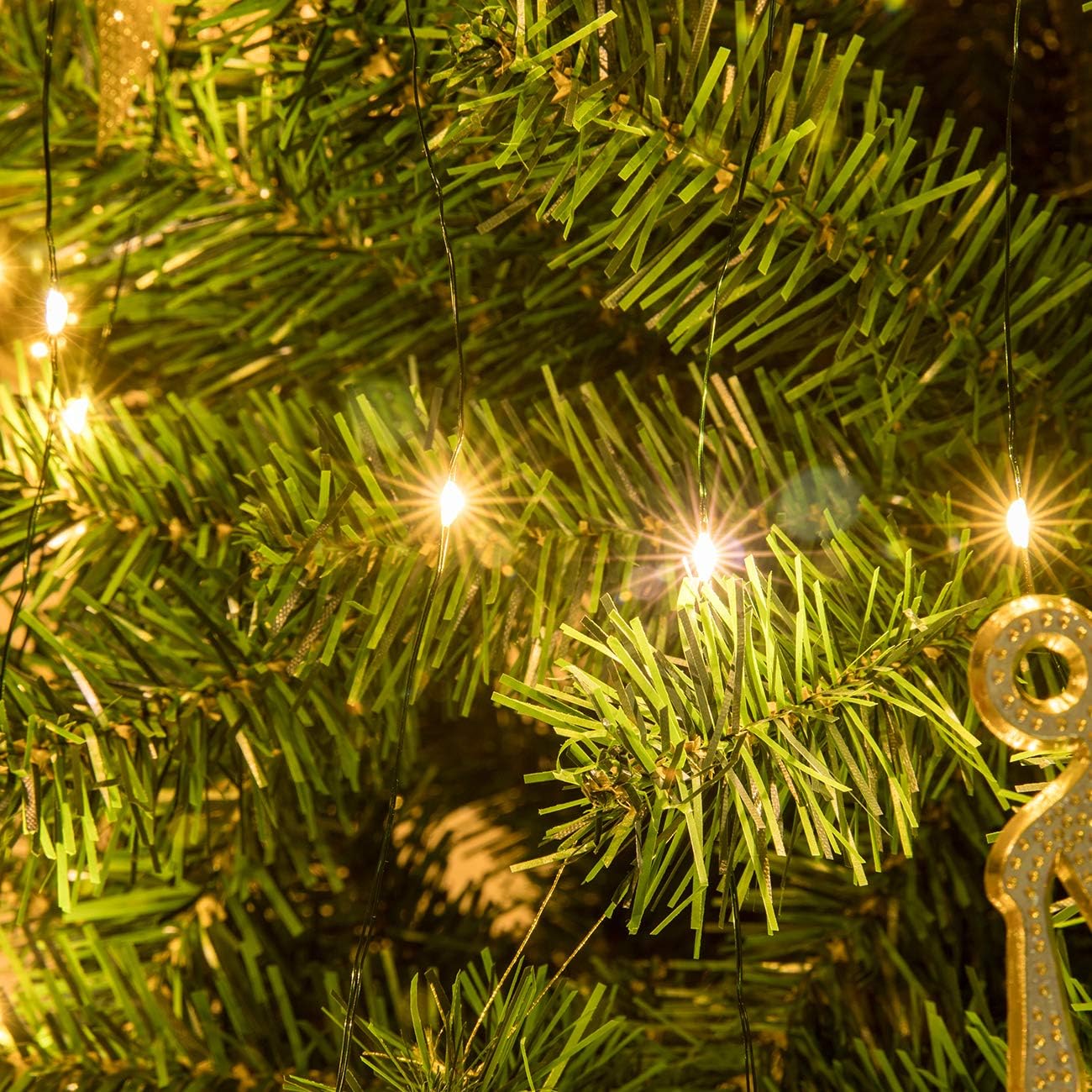 🎅🔥8 Modes 100-300 Christmas LED Firefly Twinkle String Lights