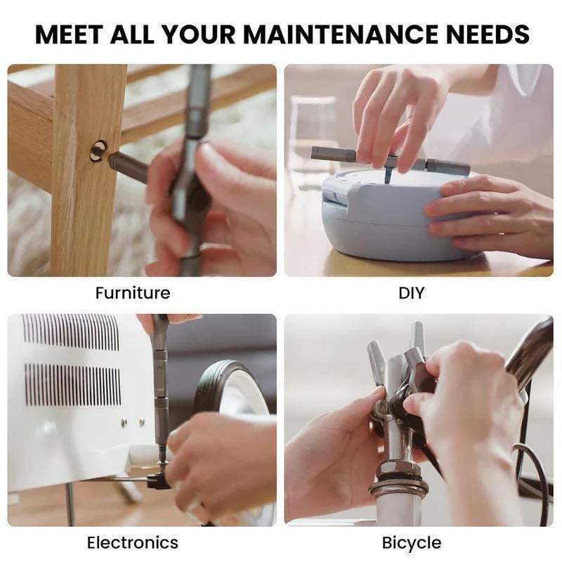 🔥 Multi - functional Screwdriver Set, a Great Helper for Repairs 🛠️