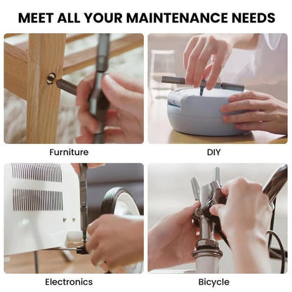 🔥 Multi - functional Screwdriver Set, a Great Helper for Repairs 🛠️