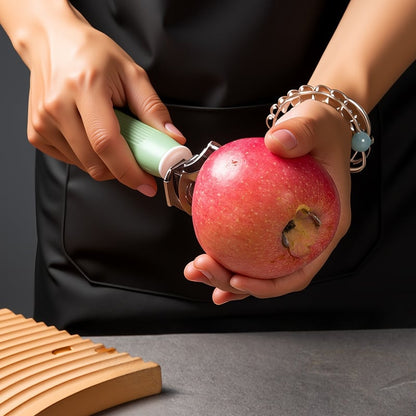 Stainless steel adjustable fruit corer