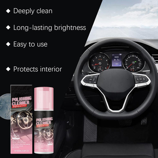 🧼 Interior Car Polish Cleaner Spray – 3.4 fl oz