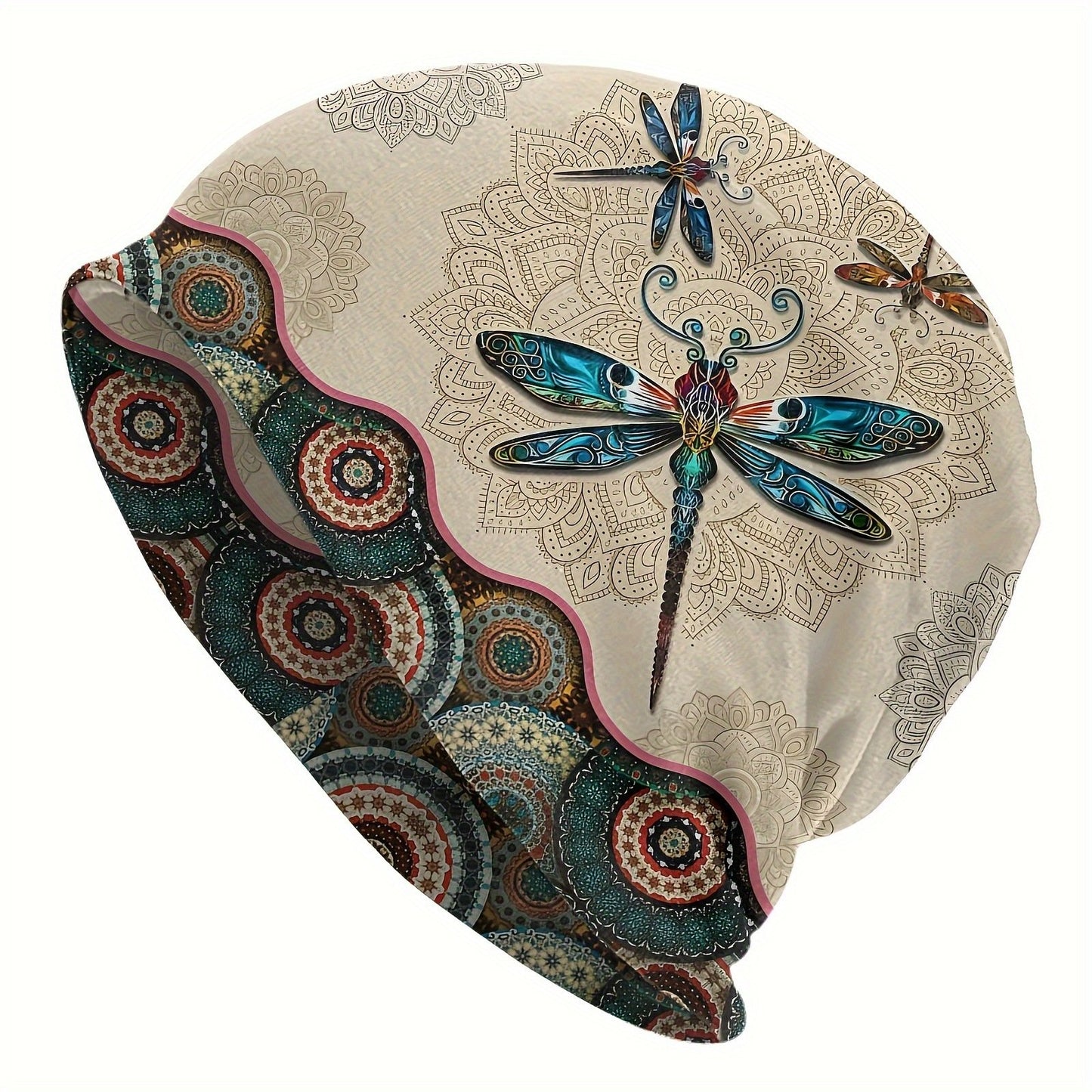 🦋Dragonfly & Mandala Sun Hat