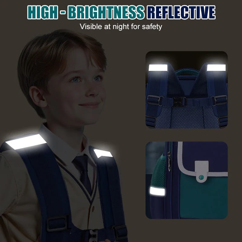 Large-Capacity School Backpack For Students