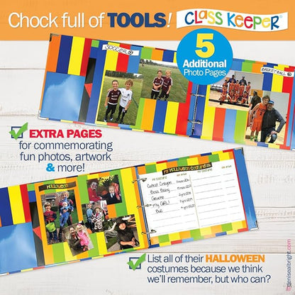 📘 School Year Memory Book — From Preschool to College