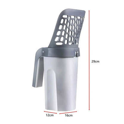 🔥Cat Litter Scoop Integrated Detachable Deep Shovel