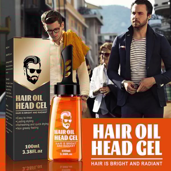 🔥One-Comb Shaping-Styling Gel Comb| Sweat-Resistant Gel | Non-Greasy Formula