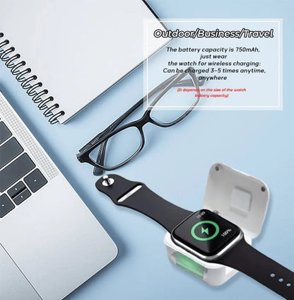 🔥 Portable Wireless Power Bank for Smartwatches