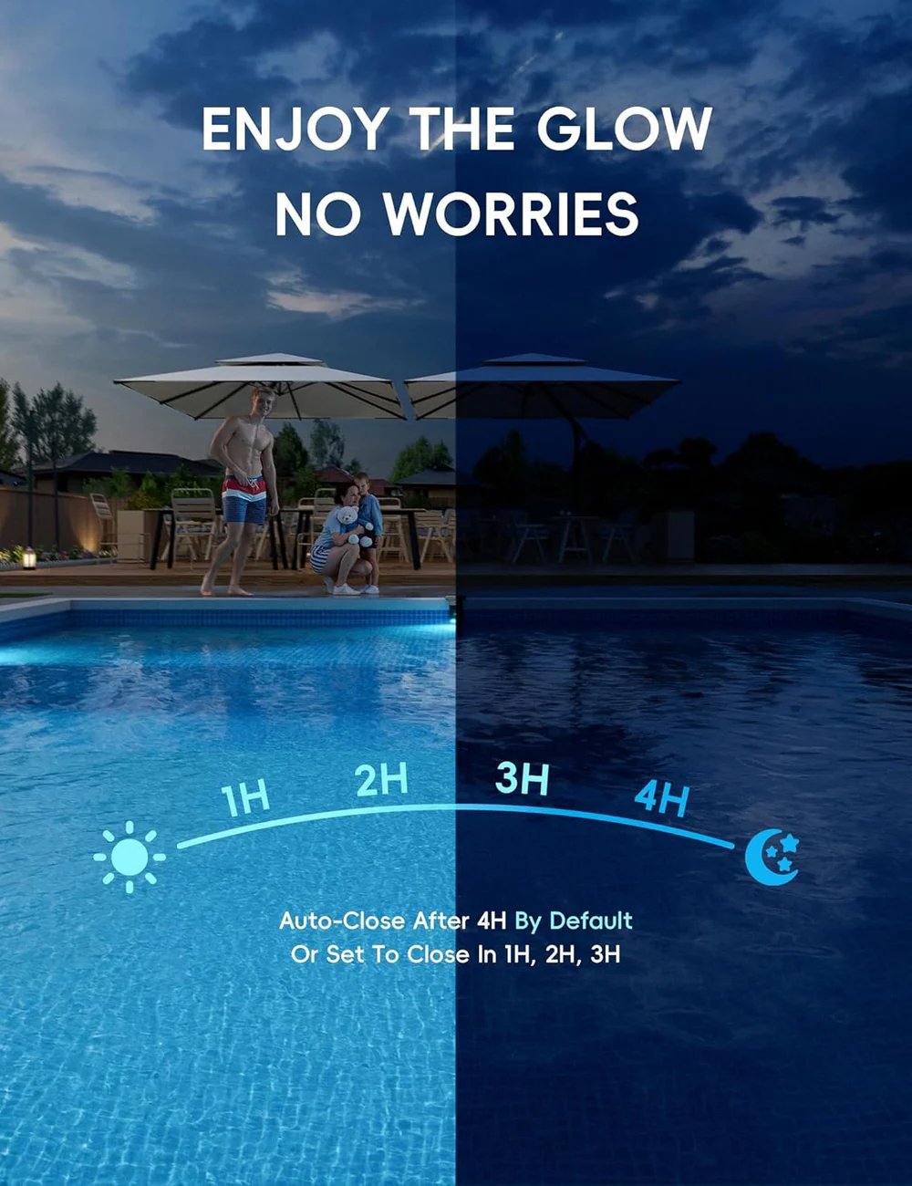 🌟 New Series — Poolside Solar Light for Swimming Pool ✨BUY 3 FREE SHIPPING