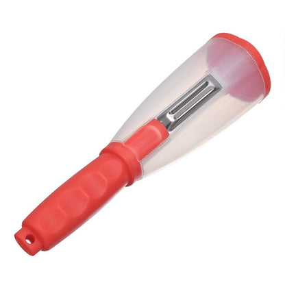 🥔🍎Multi-functional Stainless Steel Blade Peeling Knife with Storage Box