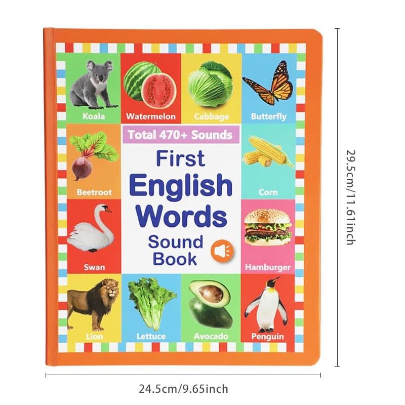 48% OFF My First English Sound Toy – 470+ Words, 21 Themes, Fun Word Game , Juguete Educativo for Educational Language, School Education & Perfect Educational Gift