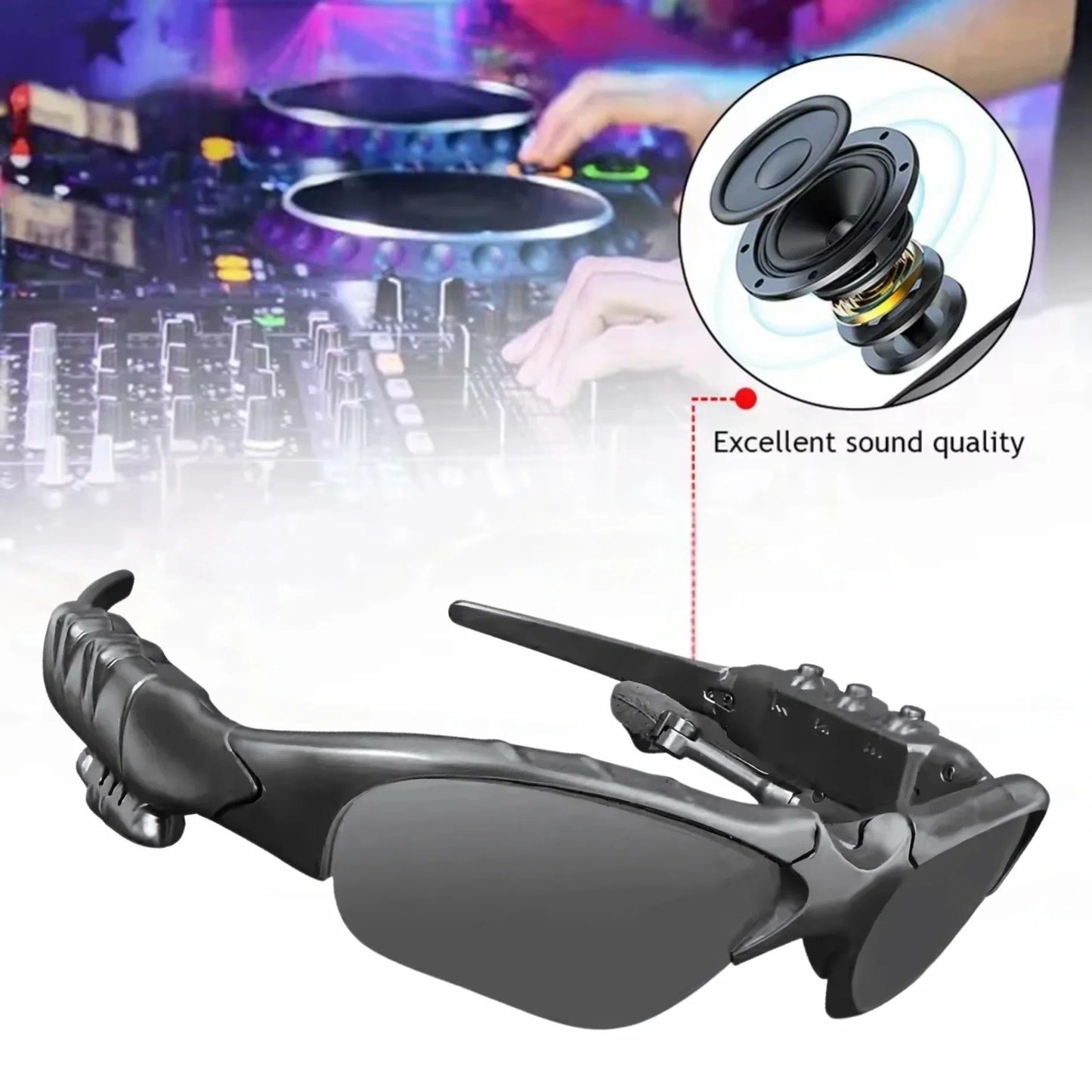 💖Bluetooth Sport Sunglasses - Flip-Up Mirrored Lenses🕶️