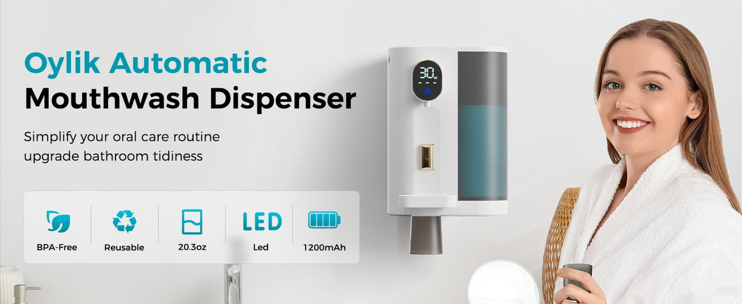 Automatic Mouthwash Dispenser for Bathroom