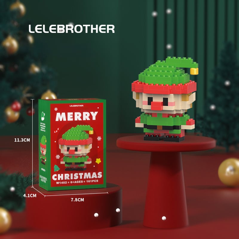 🔥LAST DAY ONLY 49% OFF🎄 - Santa Claus Design Building Blocks Toy